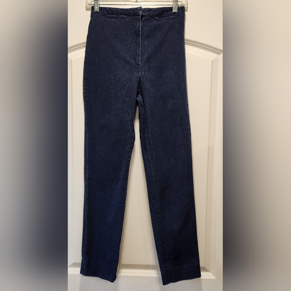 VINTAGE WOMEN'S PAUL HARRIS DESIGN BLUE DENIM JEANS SIZE 2